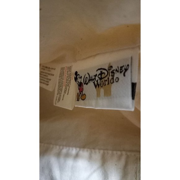Walt Disney World Black White Toile Canvas Classic Mickey Friends Large Backpack main image 7